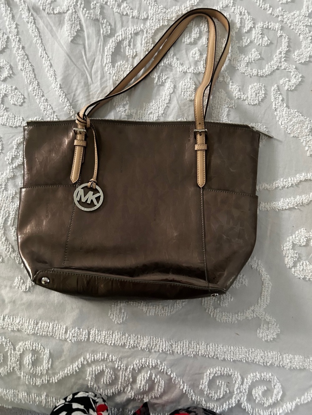 Michael Kors metallic bag